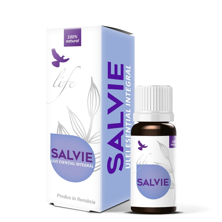 Ulei esential de SALVIE, LIFE, 10ml