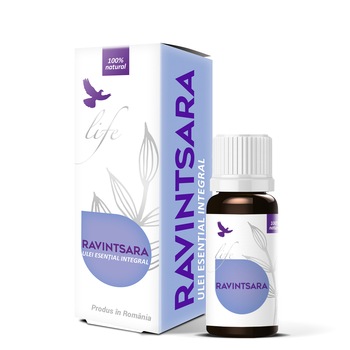 Ulei esential integral de RAVINTSARA/camfor, LIFE, 10ml Ulei esential integral de RAVINTSARA/camfor, LIFE, 10ml