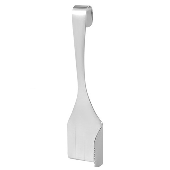 Cutit Dozator pentru Unt, OEM, din Otel Inoxidabil, Taietor pentru Unt, 16.5 x 4.5 cm, Argintiu