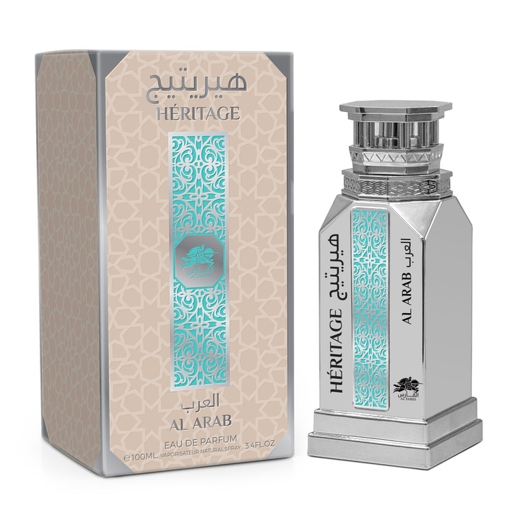 Унисекс парфюм Al Fares Heritage Al Arab, 100 мл, плодови и флорални нотки