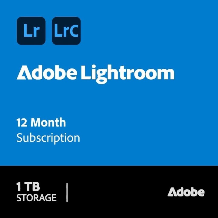 Adobe Lightroom 1TB – 12 hónapos elektronikus licenc (1 felhasználó, Mac/Windows, többnyelvű, ESD)