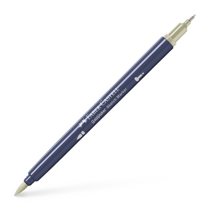Маркер за скициране с 2 глави, зеленикаво-глинен 315 Goldfaber Faber-Castell