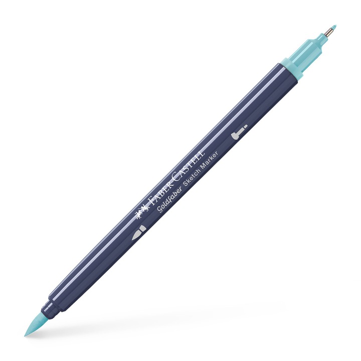 Маркер за скициране с 2 глави, тюркоаз, винтидж 311 Goldfaber Faber-Castell