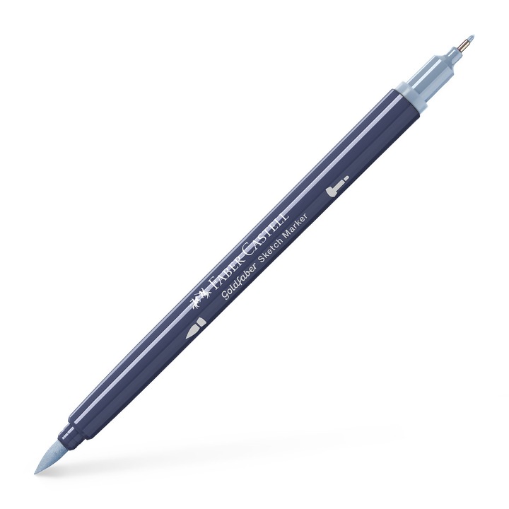 Маркер за скициране с 2 глави, студено сиво XII 242 Goldfaber Faber-Castell