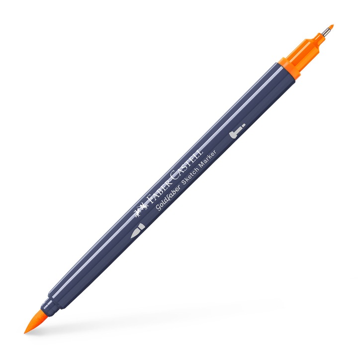 Маркер за скициране с 2 глави, кадмиево оранжево 111 Goldfaber Faber-Castell