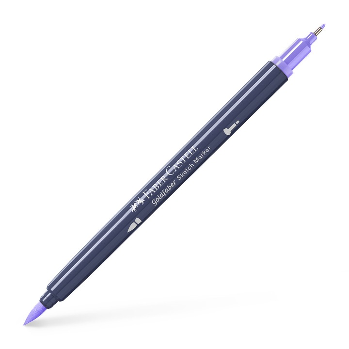 Маркер за скициране с 2 глави, светло лавандулов, 196 Goldfaber Faber-Castell