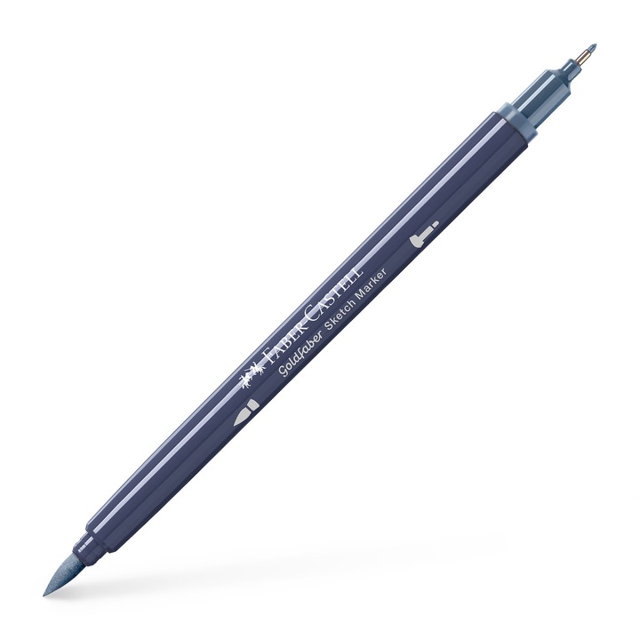 Маркер за скициране с 2 глави, студено сиво XIII 243 Goldfaber Faber-Castell