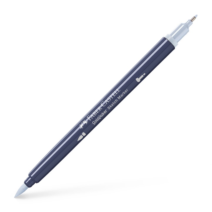 Маркер за скициране с 2 глави, студено сиво XI 241 Goldfaber Faber-Castell
