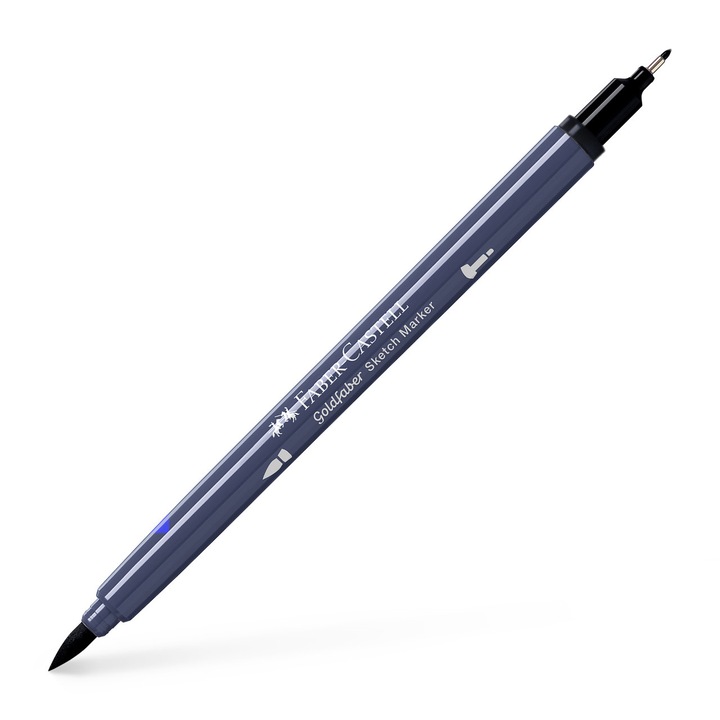 Маркер за скициране с 2 глави, черен 199 Goldfaber Faber-Castell