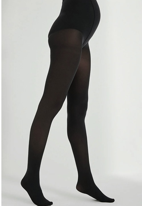 Dres Penti, Mama!'' 40 DEN pentru gravide – Mat, Semi-Opac, Negru, XL