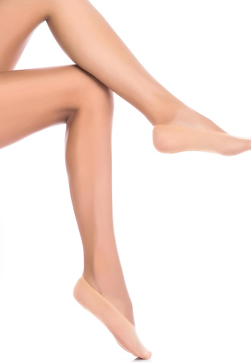 Dres Penti, Konfor'' 15 DEN cu talpa din bumbac– mat si subtire, nude, XL