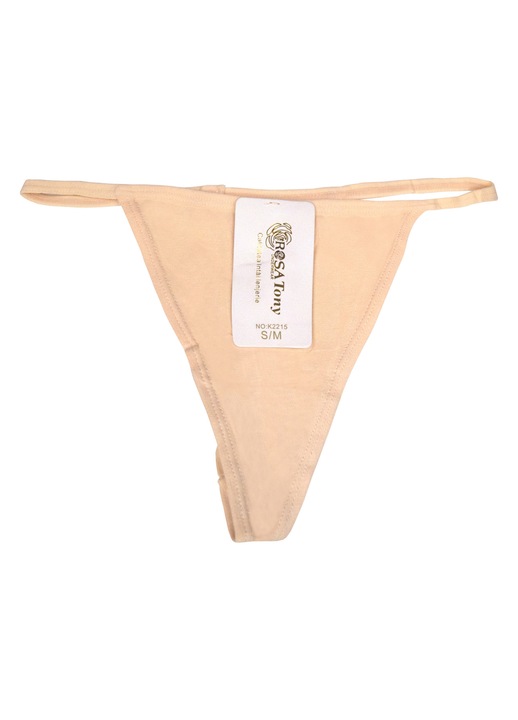 Chiloti tanga dama bej Era