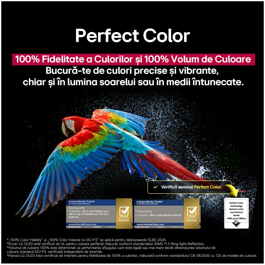 Televizor LG OLED evo 42C52LA, 105 cm, Smart, 4K Ultra HD, 100 Hz, Clasa G (Model 2025)