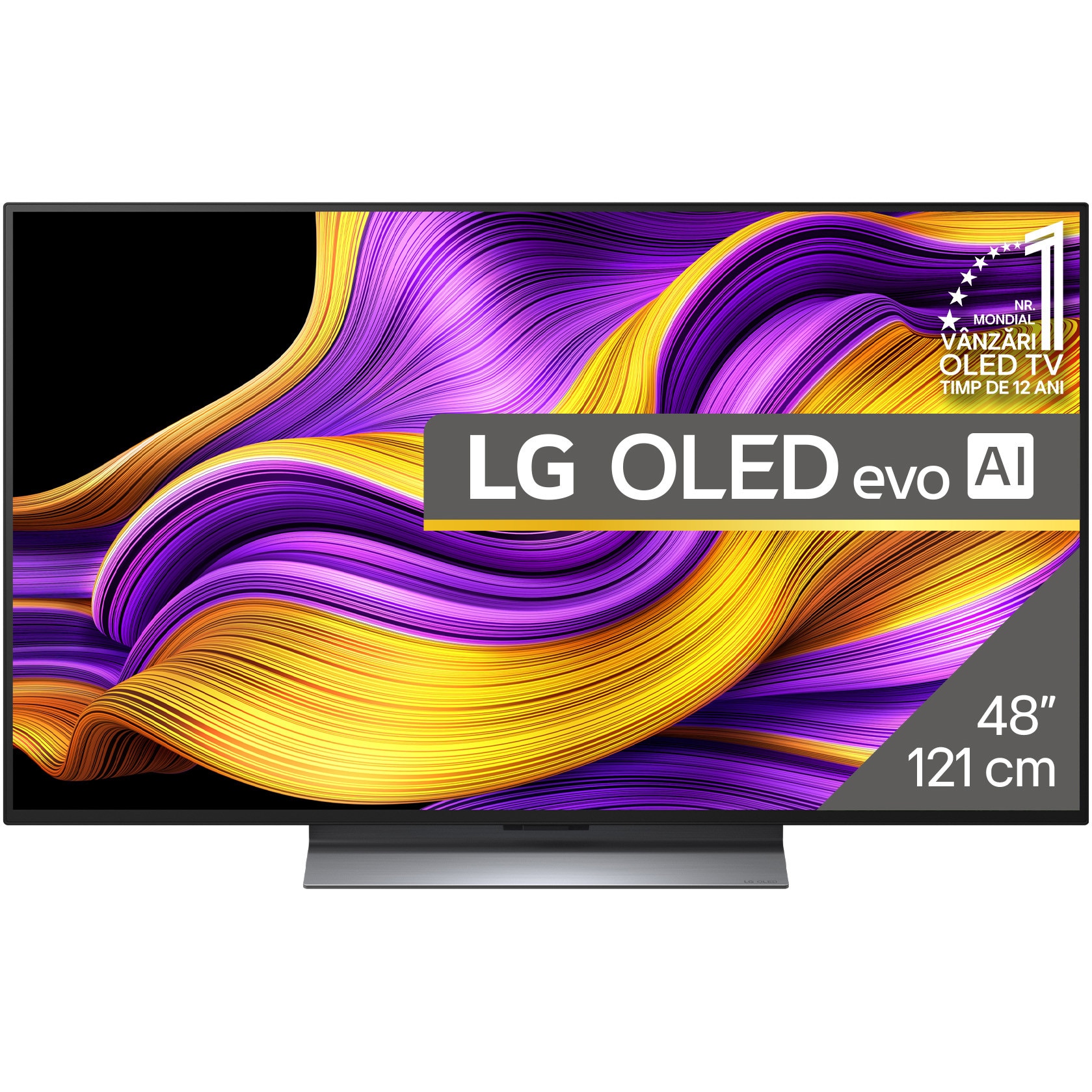 Televizor LG OLED evo 48G53LS, 121 cm, Smart, 4K Ultra HD, 100 Hz