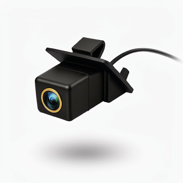 Camera Marsarier Auto, AutoREY®, HD, Montaj In Maner Portbagaj OEM, Compatibila Mercedes W204 W212 W221, Unghi 170° Fisheye, Senzor CMOS, Vedere Nocturna, Conexiune RCA PAL NTSC, Waterproof IP67, Instalare Rapida, Camera Auto, Negru