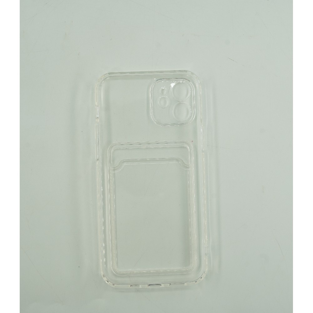 Husa protectie cu suport card compatibila cu Samsung Galaxy S10 Plus Transparent
