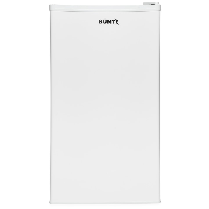 BUNTZ BF-90 Egyajtós Hűtőszekrény, E Osztály, 80L, Belső Világítás, Jégtároló Rekesz, Ma 83 cm, Fehér