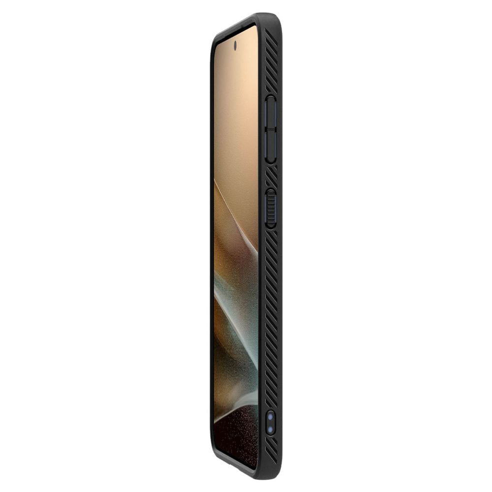 Carcasa Spigen Liquid Air compatibila cu Samsung Galaxy S25 Matte Black