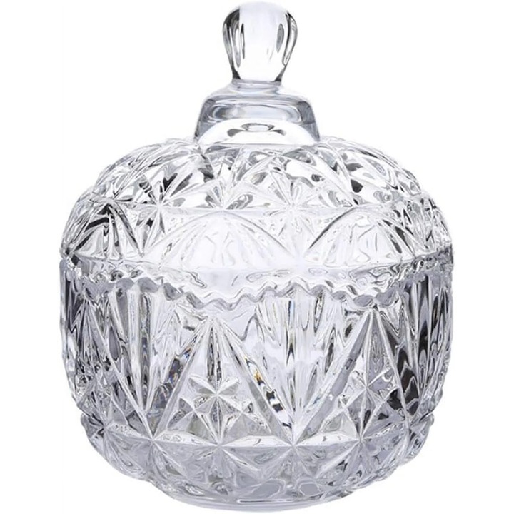 Tacamuri curatare cristale 13cm, model stea Unelte vindecare cristale, 13cm, Material: ceramica, transparent13x13cm, 260ml