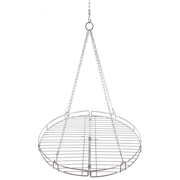 Gratar de gradina Fox Outdoor, model pliabil, otel, 46,8cm, cu structura suspendata, 1,2kg