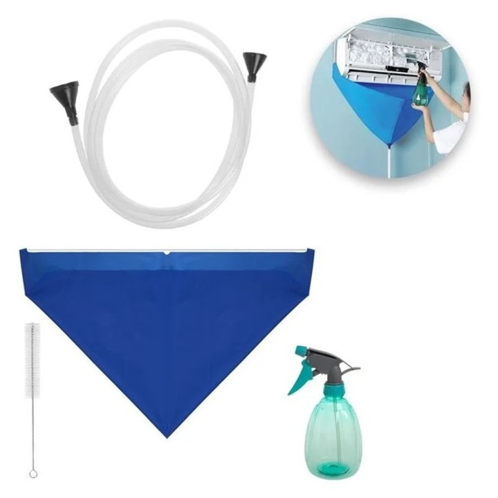 Légkondicionáló tisztító szett, tartozékokkal együtt