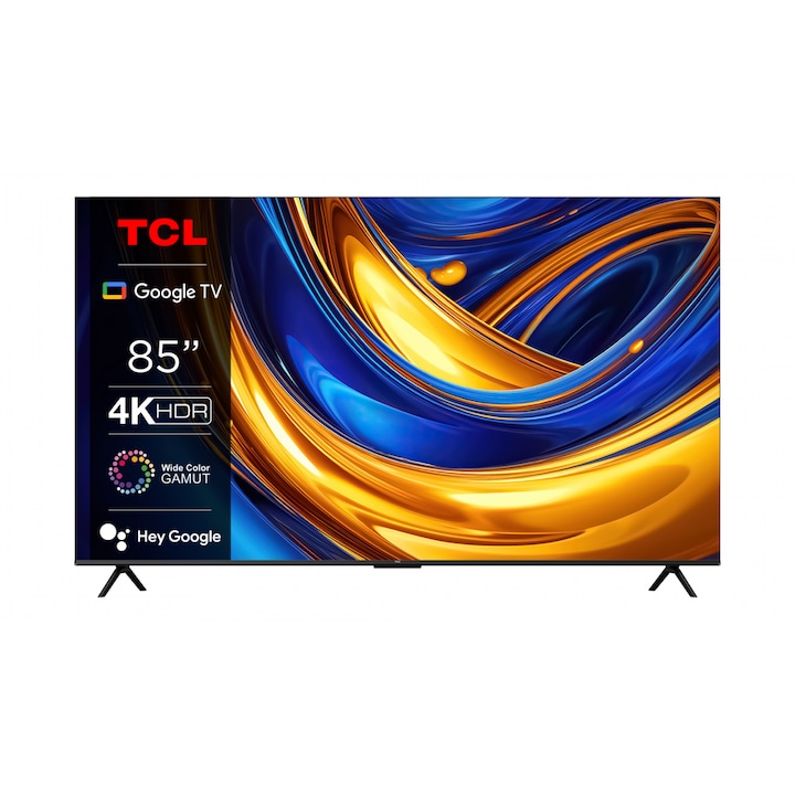 LED телевизор TCL 216 см 85" 85P69B, Ultra HD 4K, Smart TV, WiFi, CI+