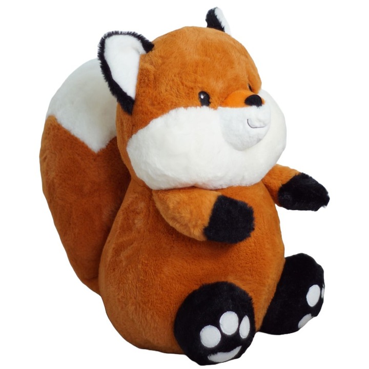 Jucarie de plus, Paws, Vulpe 45x58cm si 4 etichete Paws