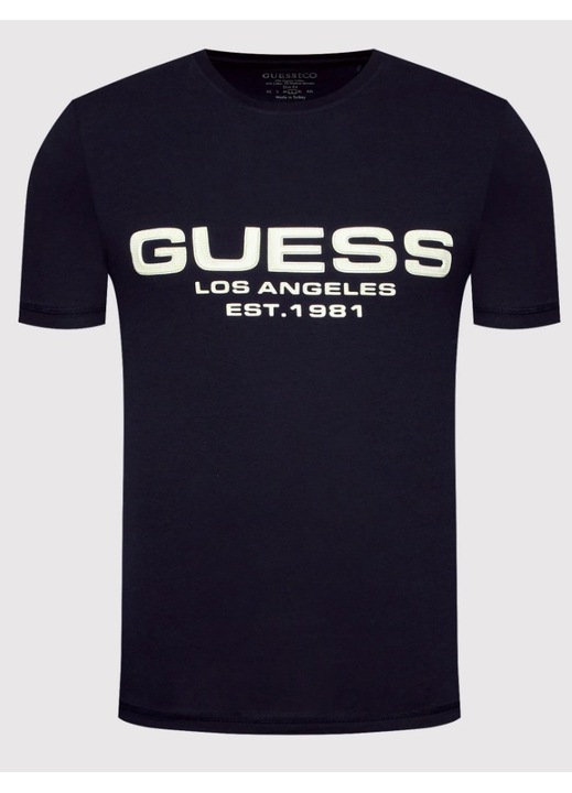Guess ferfi polo, pamut, fekete