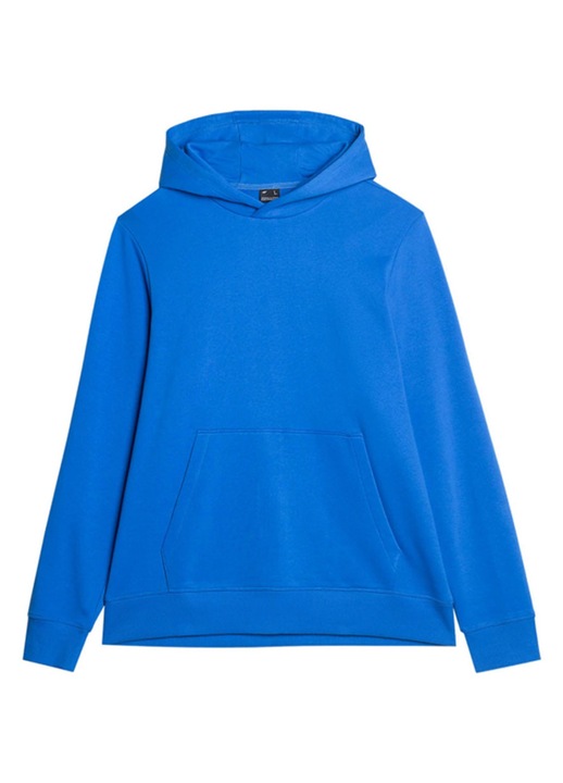 Bluza barbati 4F, Bumbac, Albastru, 3XL INTL