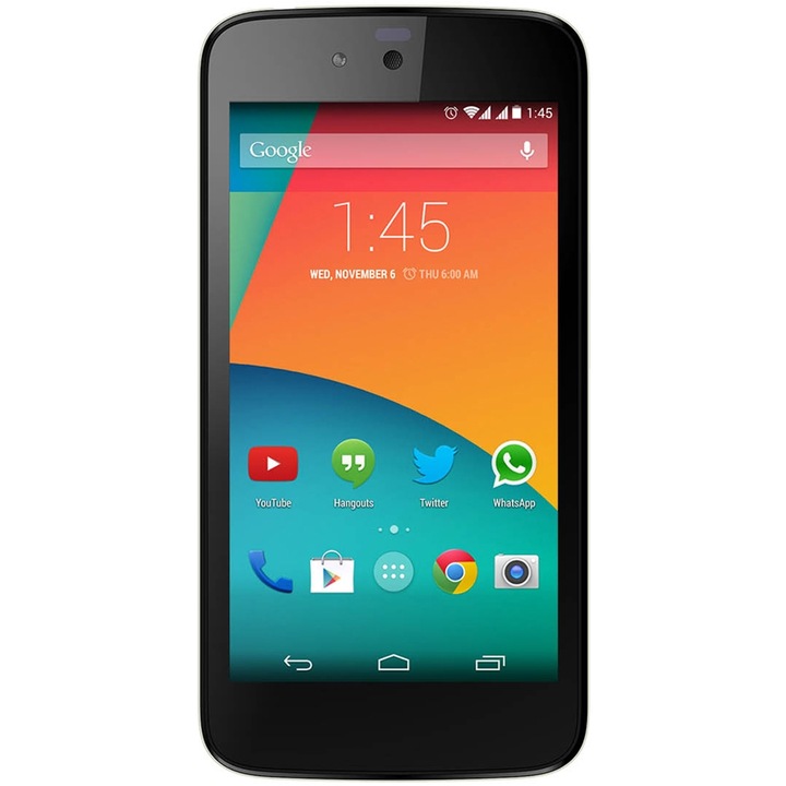 Смартфон Karbonn Android One Sparkle V, Dual Sim, Бял