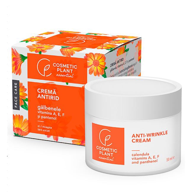 Crema antirid hidratanta Face Care, 50 ml, Cosmetic Plant