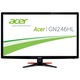 Acer GN246HLBBID LED Monitor, 24", Full HD, HDMI, VGA, DVI, Fekete