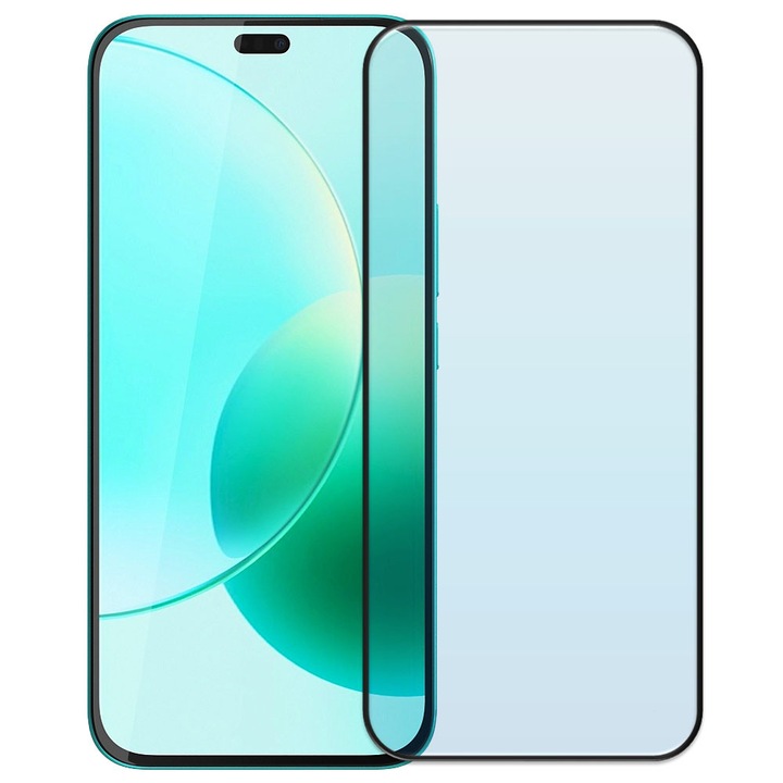 Folie din sticla securizata pentru Honor 400 Lite, HAMSTERBOX Glass Shield, Protectie completa ecran, Full face, Aplicare rapida, Case Friendly, Transparenta