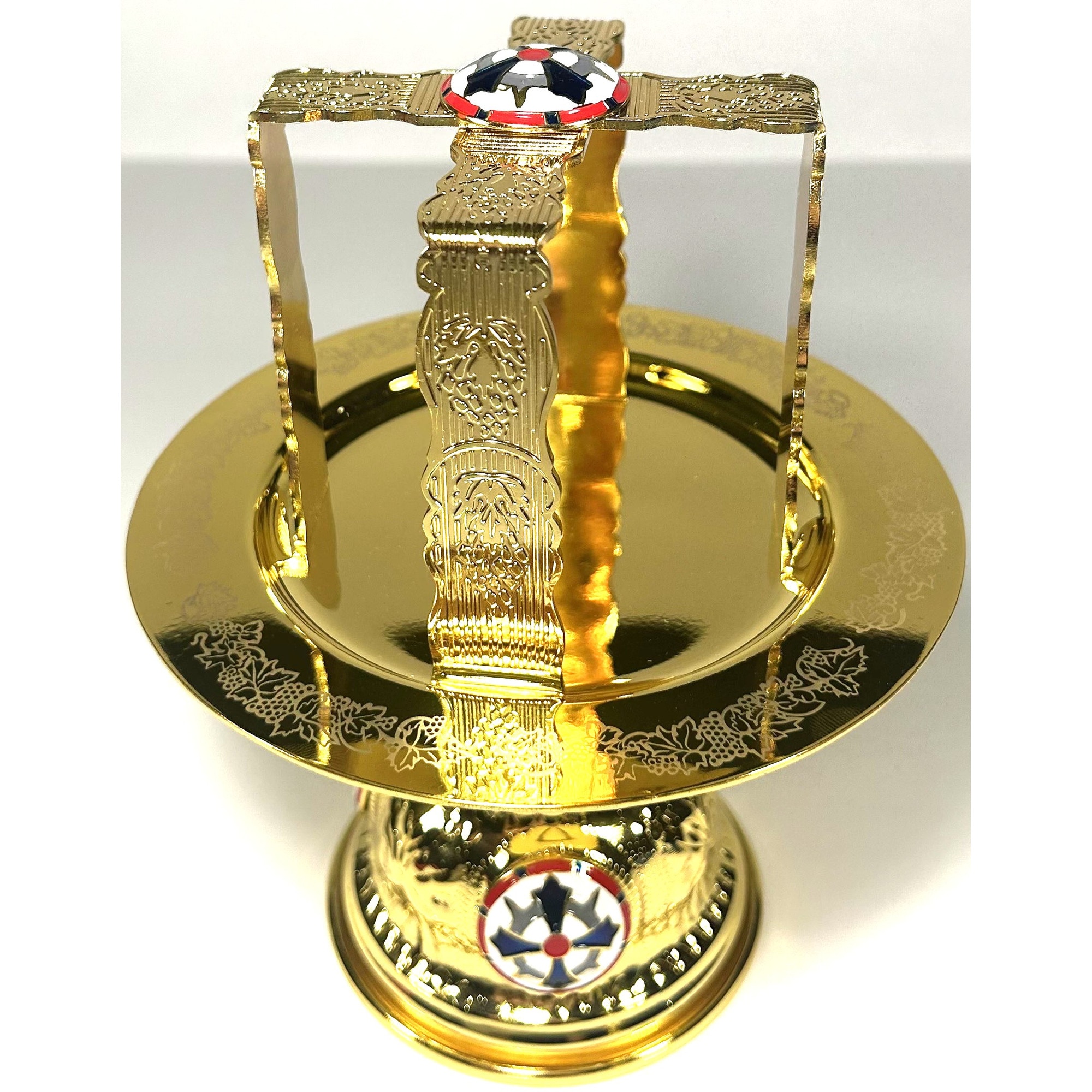 Set Complet Ortodox art pentru Liturghie – Potir, Disc, Steluta ...