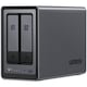Network Attached Storage UGREEN NASync DXP2800 cu procesor Intel N100 Quad-core, 8GB DDR5, 2-bays, port 2.5G