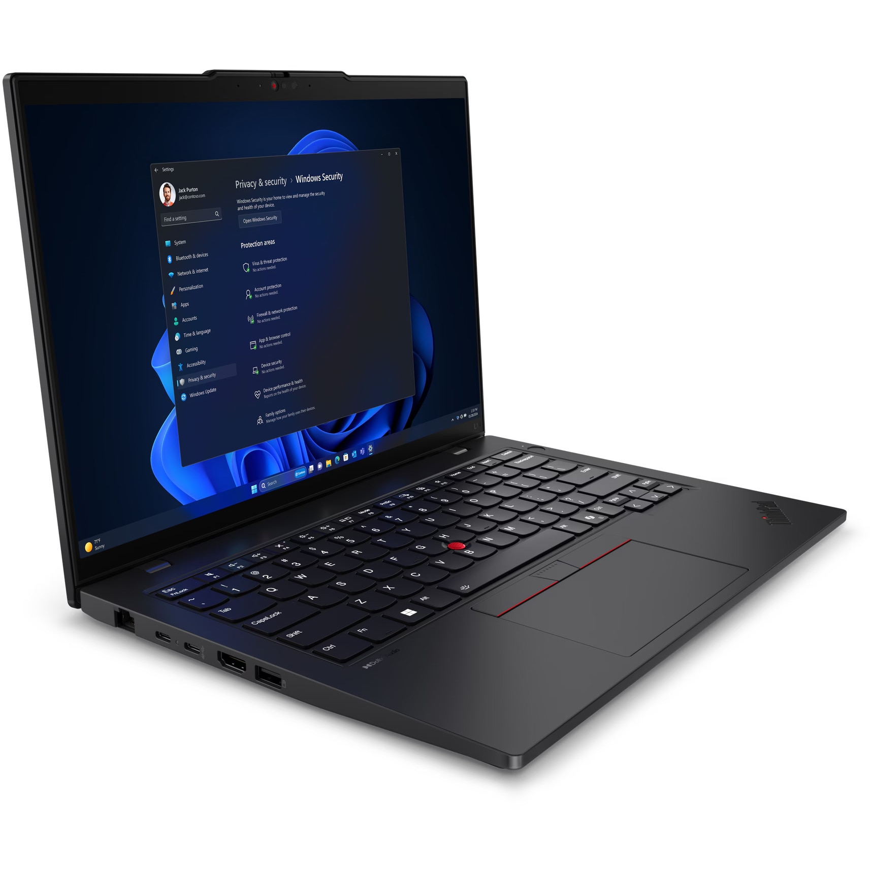 Laptop Lenovo ThinkPad L14 Gen 5 cu procesor AMD Ryzen™ 5 PRO