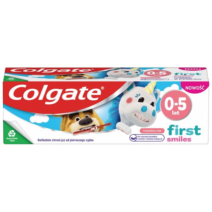 Colgate Fogkrém 0-5 Strawberry 50Ml