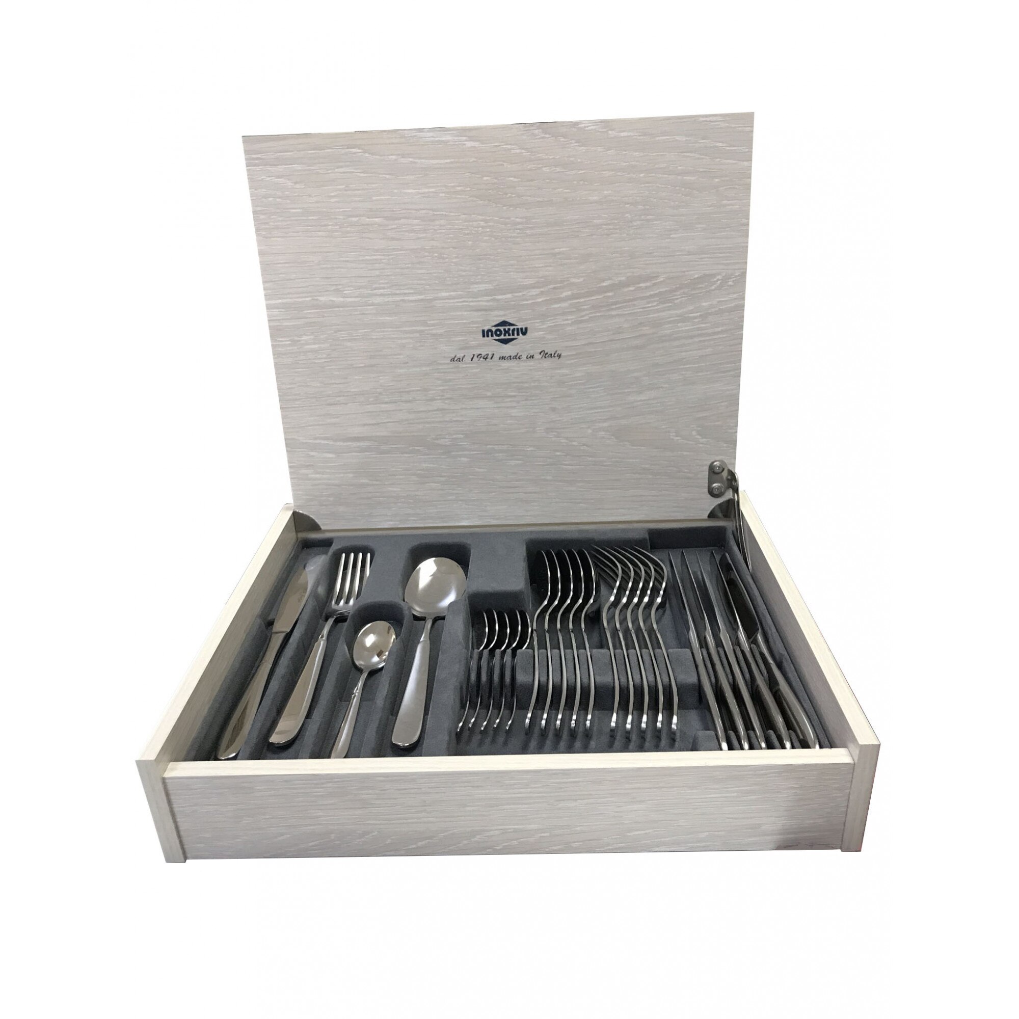 Set tacam Giotto, 24 piese, cutie lemn