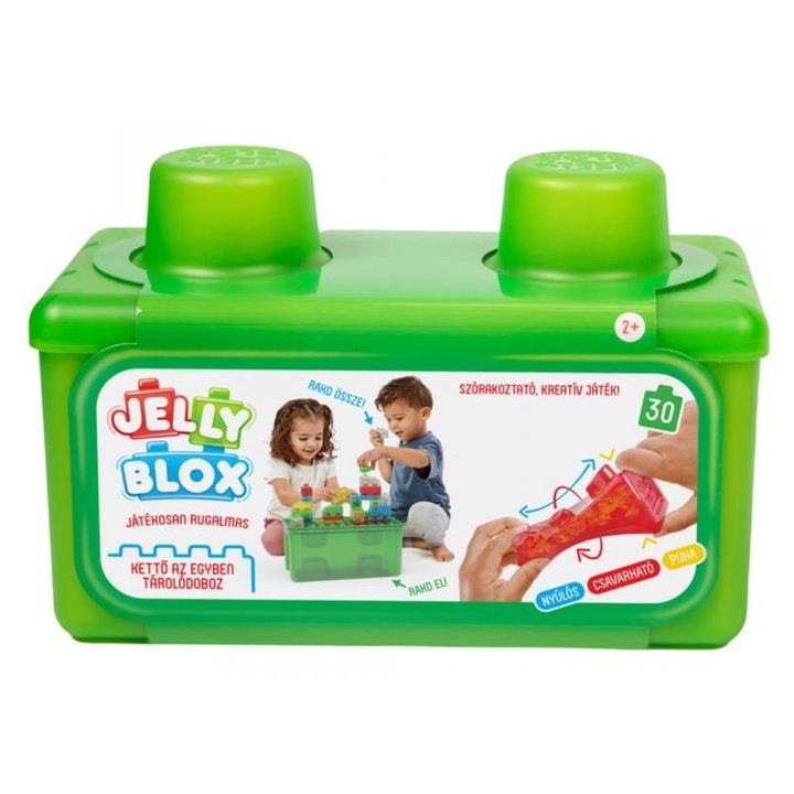 Goliath 7329690 Jelly Blox - Tároldó dobozos készlet