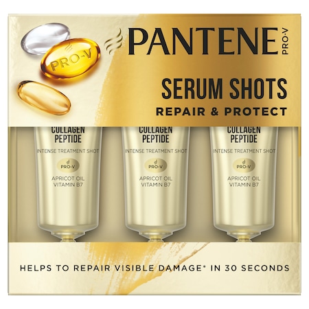 Tratament fiole Pantene Pro-V Repair & Protect pentru par deteriorat, 3 x 15 ml