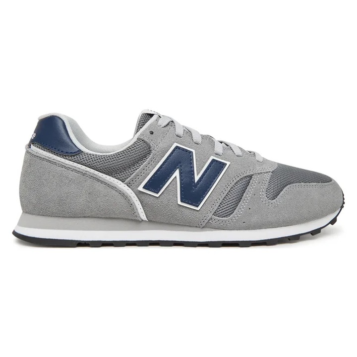 Pantofi barbati New Balance, Piele naturala, Gri, Gri