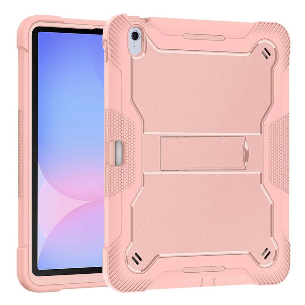 Husa Protectie pentru Samsung Galaxy Tab S10 FE Plus + Folie, Q24, Lexgard, Golden Rose