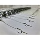 SET 3 MonturI cu Momitor 40g, Autointepare, cu Tija, Carlig Krank Nr. 10 cu Spin