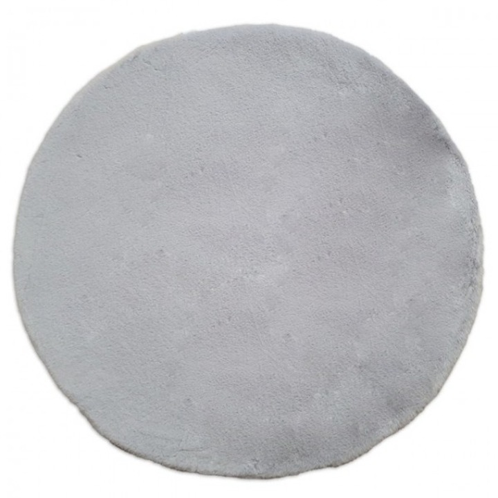 Covor, Seta Hali, BELLAROSSA, 160x160 cm, Bej Gri, Destinat Pentru Camera De Zi, Dormitor, Hol, Bucatarie, Material Poliester, Design Clasic, Spate Antiderapant, Calitate Superioara, Rezistenta La Pete, Usor De Intretinut, 1.2 kg