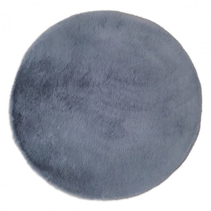 Covor, Seta Hali, BELLAROSSA, 160x160 cm, Albastru Inchis, Destinat Pentru Living, Dormitor, Hol, Bucatarie, Material Poliester, Design Clasic, Spate Antiderapant, Calitate Superioara, Rezistent La Pete, Usor De Intretinut, 1.2 kg