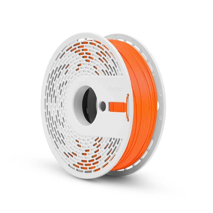 Филамент за 3D принтиране Fiberlogy Easy PLA, 1.75 мм, неоново оранжево, 0.85 кг