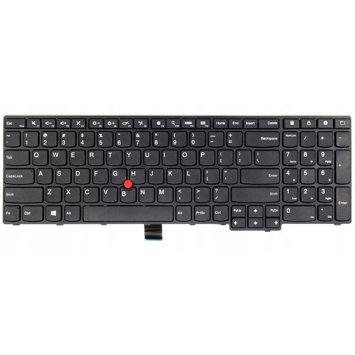 Премиум клавиатура за лаптоп, съвместима с Lenovo Thinkpad E575 E570 E570c