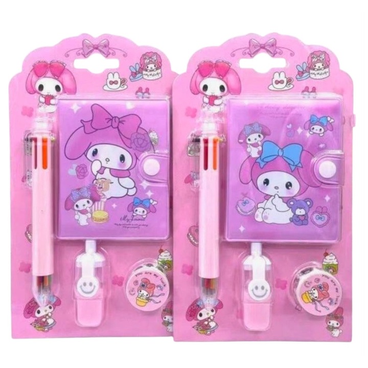 Set rechizite my melody sanrio personaj, roz