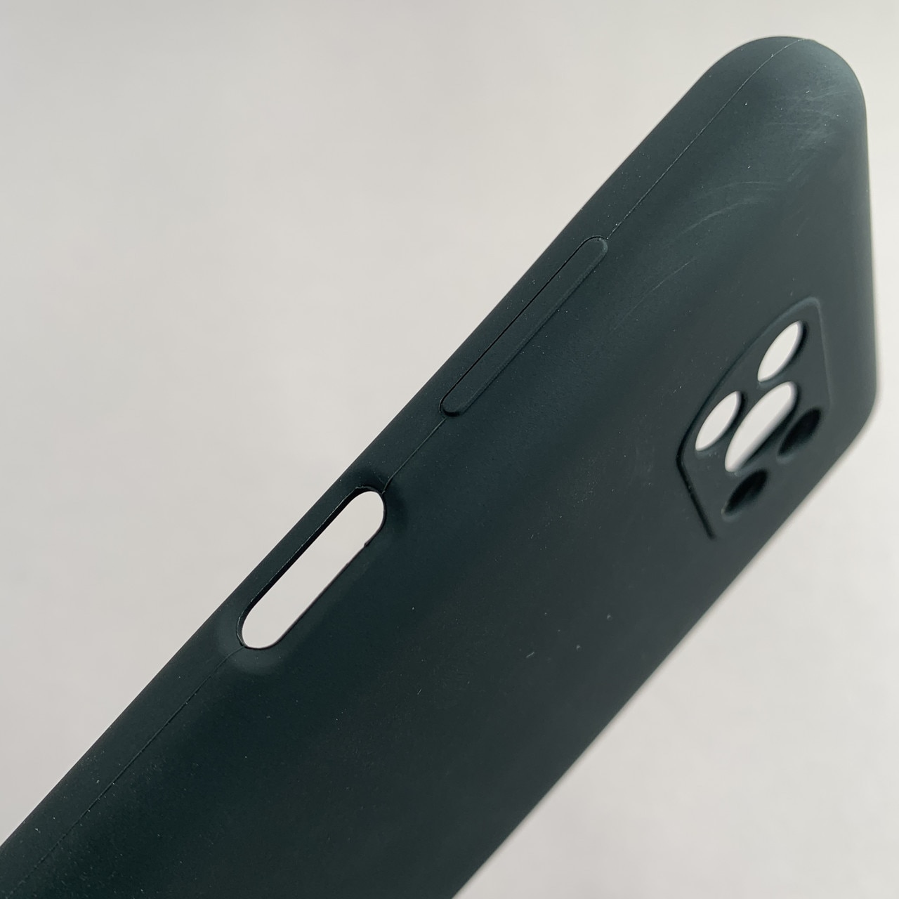Husa telefon compatibila cu Xiaomi Poco X3 / X3 NFC / X3 Pro, Soft Silicone Premium, Anti-Soc, Protectie camera, Microfibra interior ( catifea ), Margini Ridicate pentru Protectia Ecranului, Negru