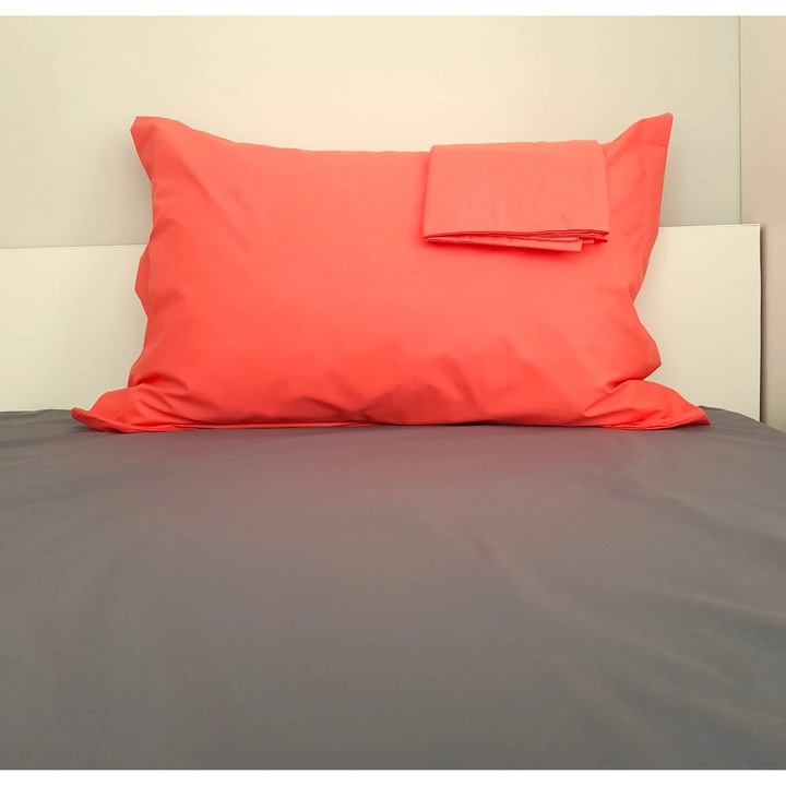 Set 2 Fete de perna Kotonia Home Hotel, 100% bumbac, Olandina color, dimensiunea 50x70 cm, corai